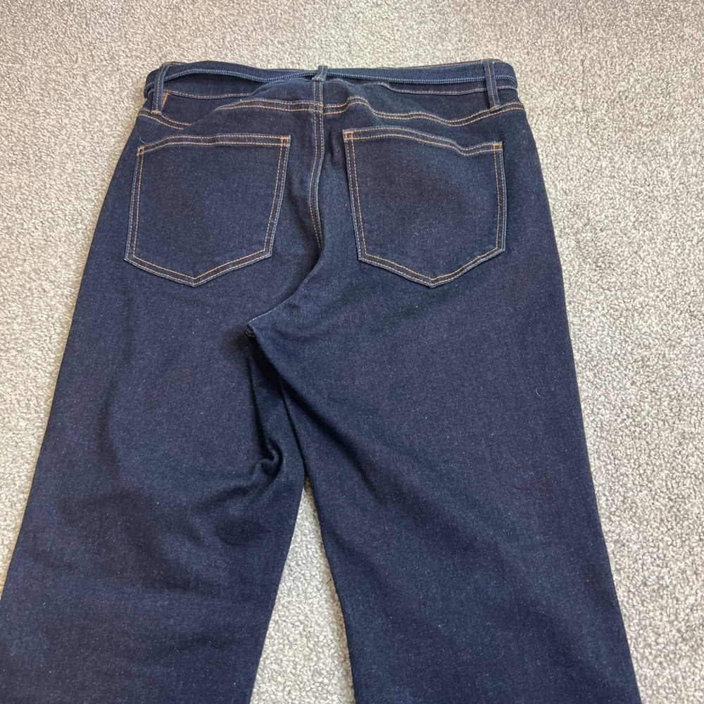 Ann Taylor curvy boot cut jeans womens 6 dark wash mid rise curvy boot denim - Picture 7 of 15